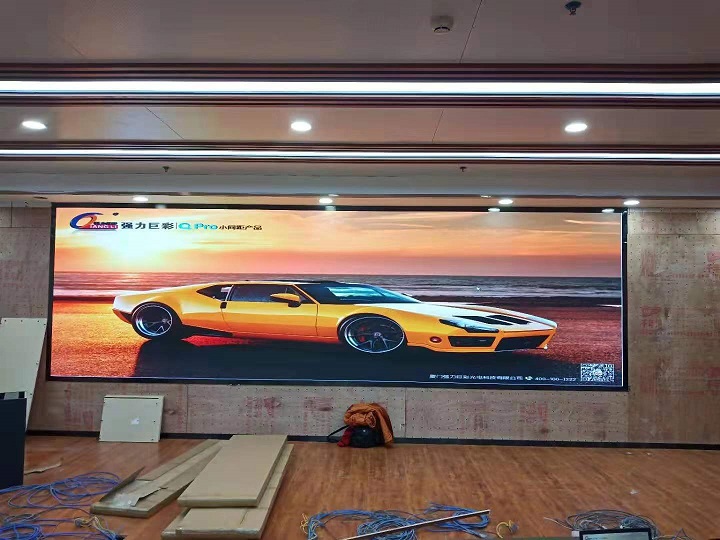 赣州市15平方Q1.66小间距高清全彩屏