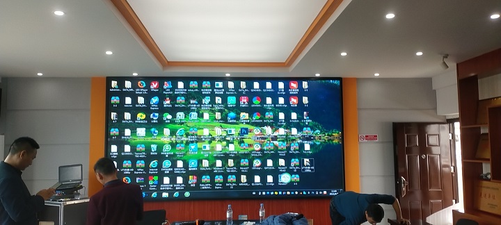 赣州市南康实验小学7m2室内Q1.53全彩 LED显示屏