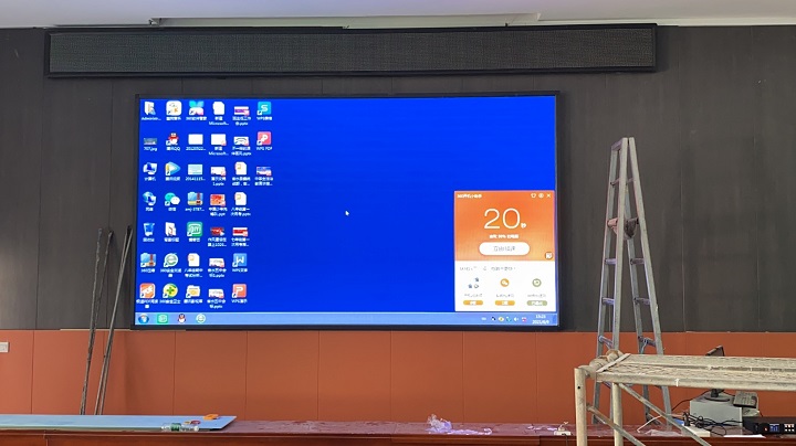 吉水县第五中学8m2室内Q2.5E全彩 LED显示屏