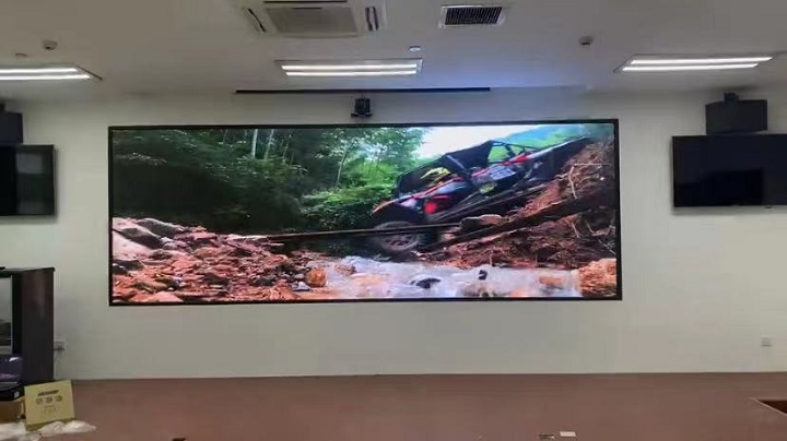 吉安市行政服务中心三楼10m2室内Q2全彩 LED显示屏