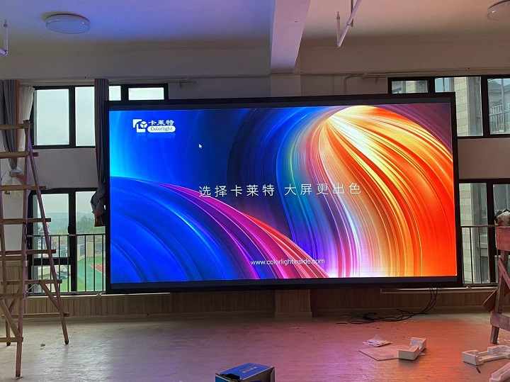 青原区润达美墅12m2室内Q2全彩 LED显示屏