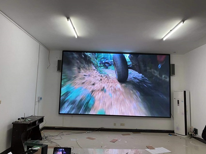 永丰住建局12m2室内Q3全彩 LED显示屏