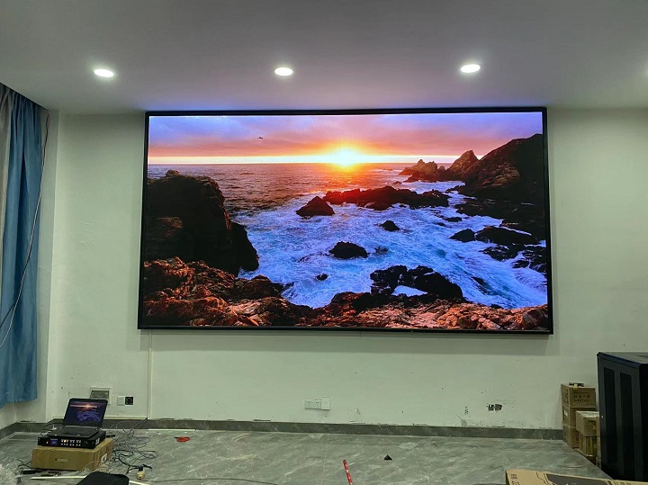 遂川左安中学10m2室内Q2.5全彩 LED显示屏