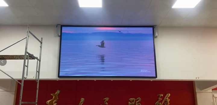 吉水县文化公园5m2室内Q2.5E全彩 LED显示屏